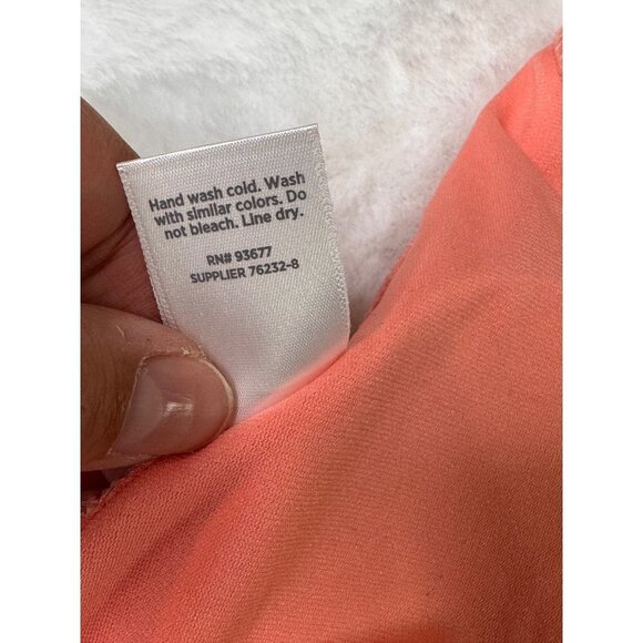 NWT Peyton &‎ Parker Coral Escape Bathing Suit Top - Size XS - Picture 8 of 10